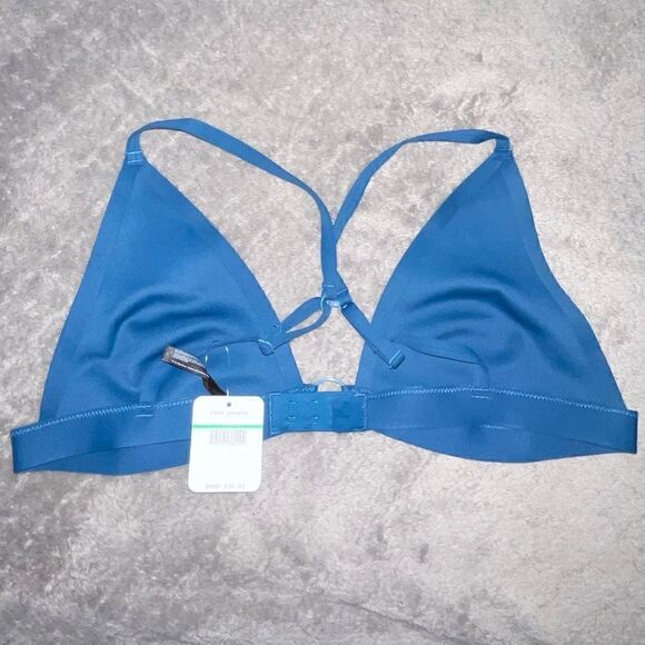 NWTs Free People Oh Scuba Bralette in Midnight Cowboy Size Large - Picture 4 of 8